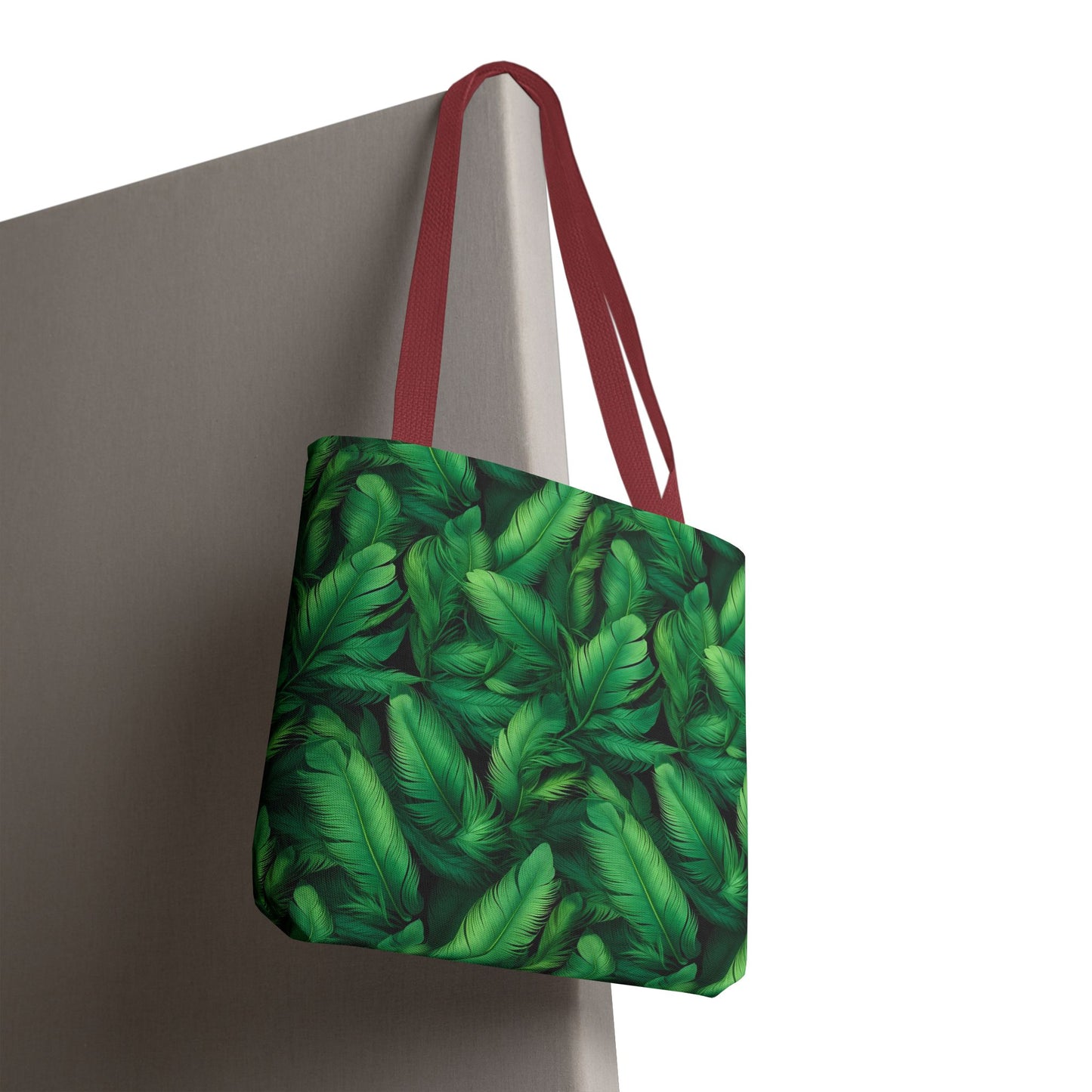 Tropical Leaf Tote Bag, Eco-Friendly Shopping Bag, Beach Day Essential, Vacation Accessory, Summer Gift Idea