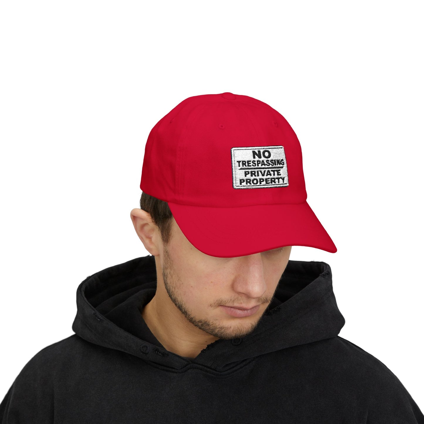 Classic Dad Cap with Private Property Sign Design - Stylish Dad Hat, Casual Cap, Gift for Fathers Day, Trendy Outdoor Hat, [...]
