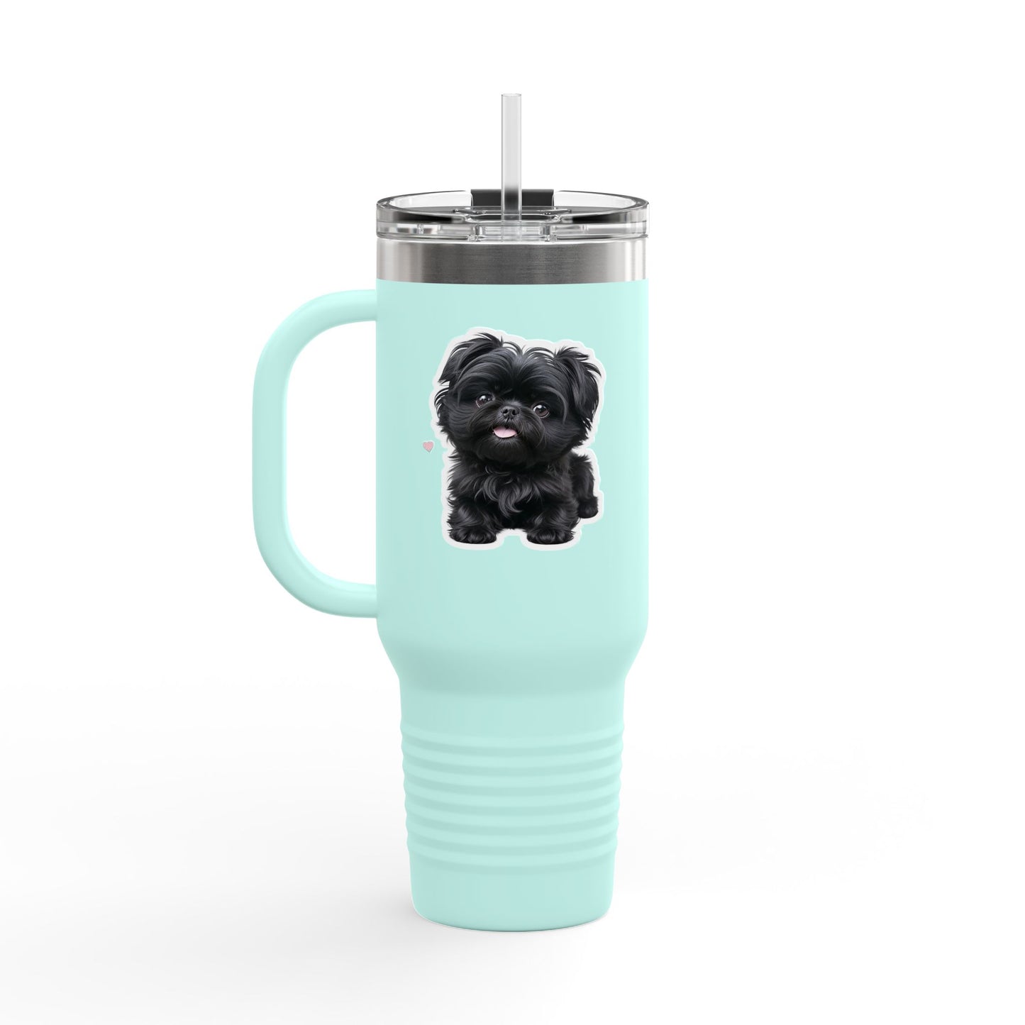 Personalized Insulated Travel Mug, 40oz with Dog Design - Perfect for Pet Lovers, Gifts for Dog Owners, Travel Cup, Coffee Mug, Custom [...]