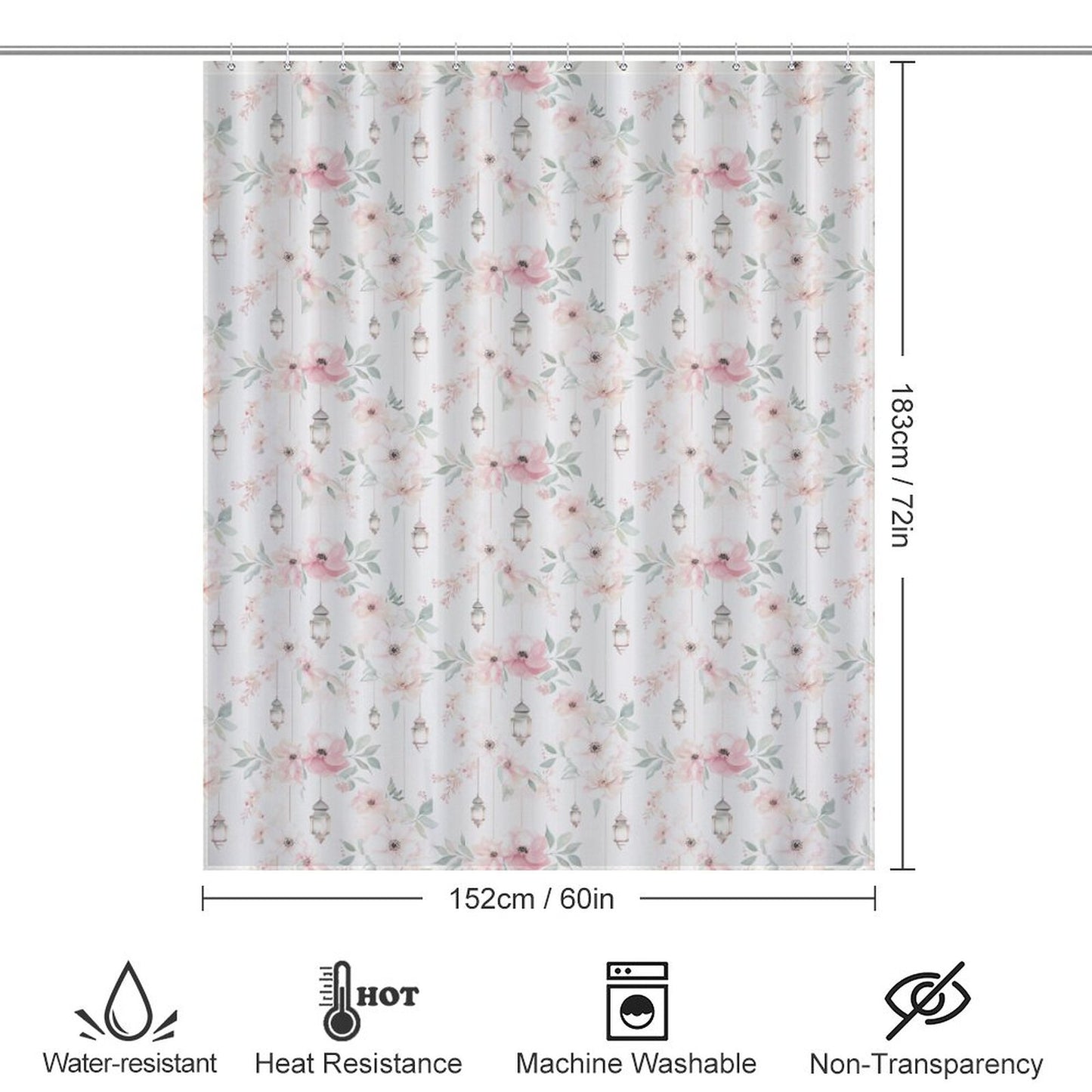 Flower Shower Curtain