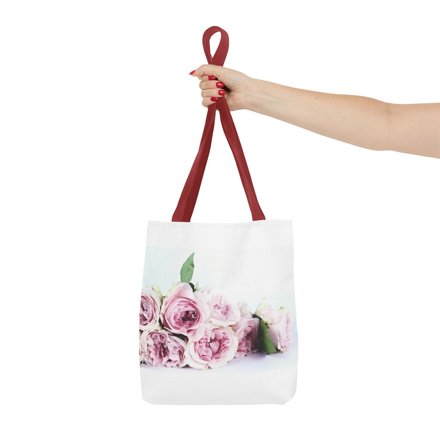 Floral Tote Bag, Elegant Rose Design