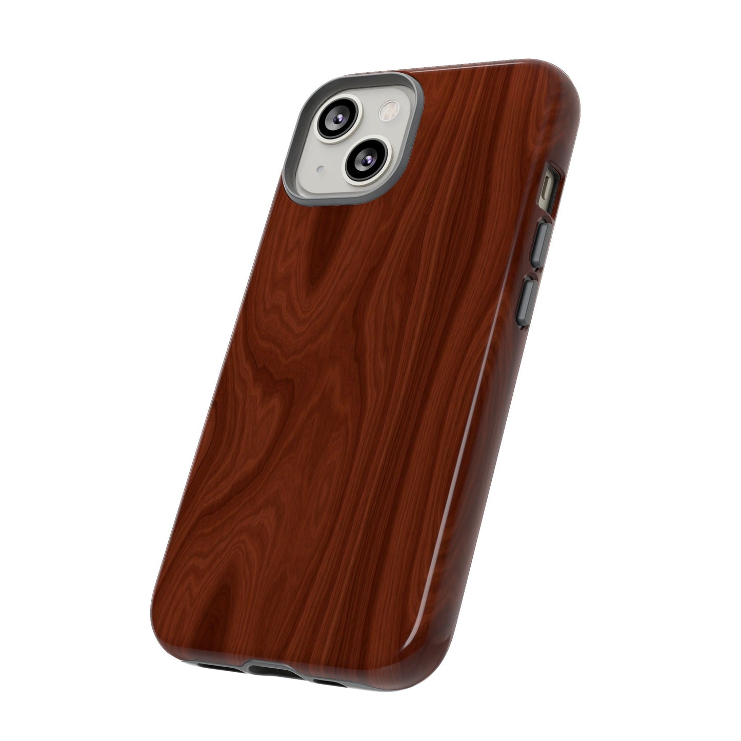 Wood Grain Phone Case, Stylish Tough Cases, Nature-Inspired Protective Cover, Unique Gifts for Him and Her, Eco-Friendly Tech Accessory