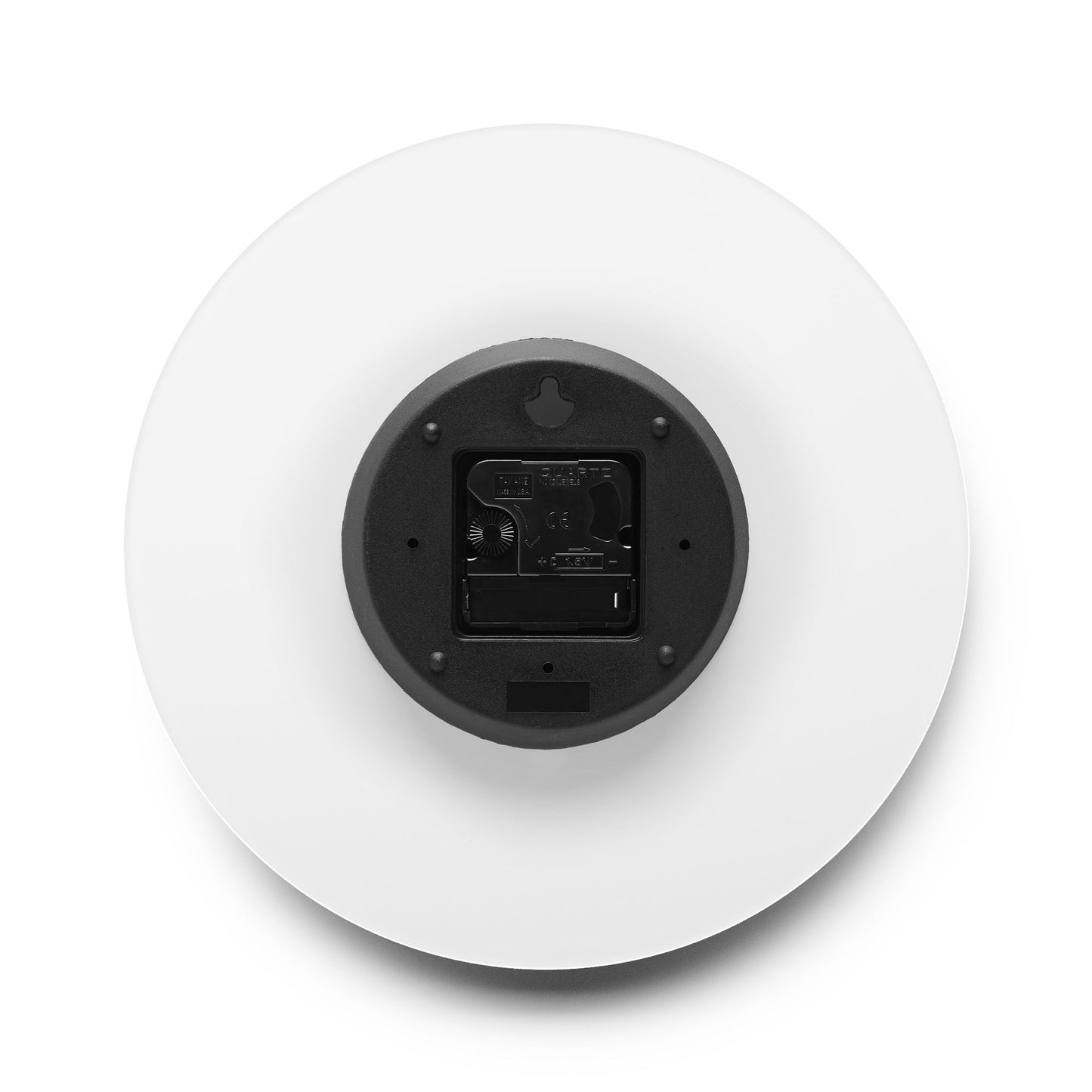 Blue Wave Acrylic Wall Clock — Modern Coastal Home Decor