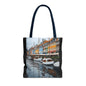 Charming Waterfront Tote Bag | Travel, Shopping,
