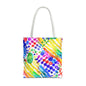 Colorful Abstract Tote Bag, Beach Bag, Shopping Bag, Summer Accessory