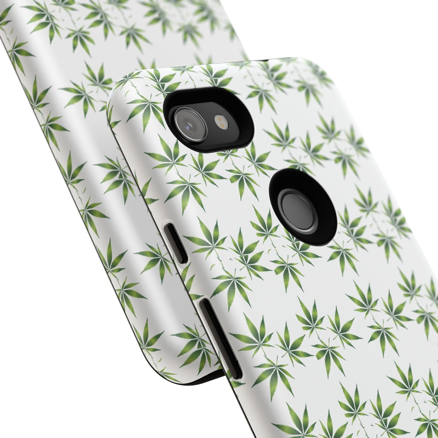 Stylish Phone Case with Cannabis Leaf Design, Durable Phone Cover, Gift for Stoner Friends, Unique Phone Accessory, Nature-Inspired Design