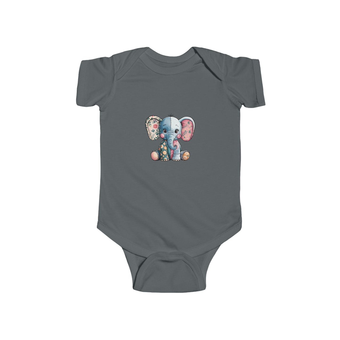 Adorable Baby Elephant Bodysuit, Cute Infant Onesie, Baby Shower Gift, Toddler Apparel, Nursery Birthday Outfit, Animal Lover Clothing