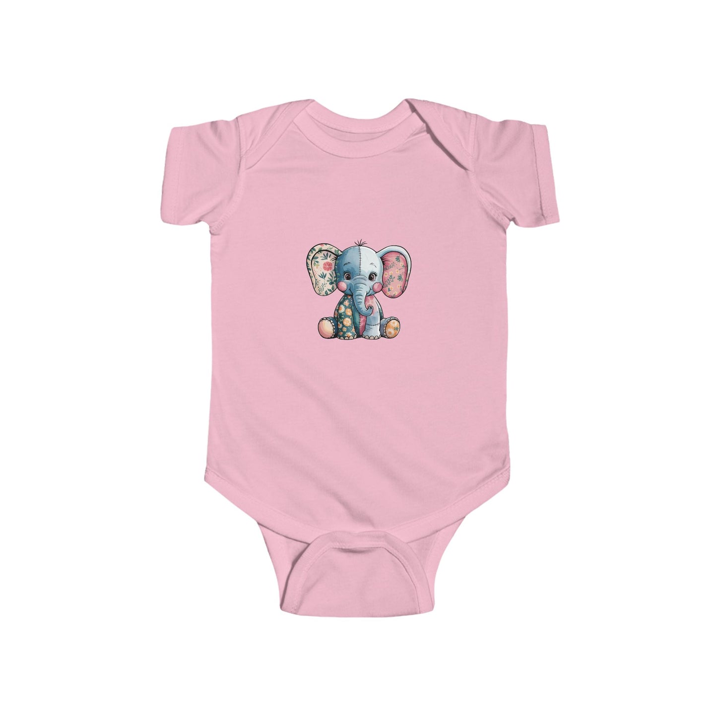 Adorable Baby Elephant Bodysuit, Cute Infant Onesie, Baby Shower Gift, Toddler Apparel, Nursery Birthday Outfit, Animal Lover Clothing