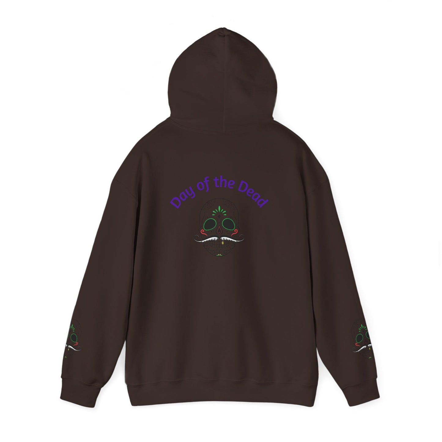 Day of the Dead Hoodie | Unisex Heavy Blend Sweatshirt, Skull Art, Mexican Holiday Apparel, Halloween Costume, Festival Gear