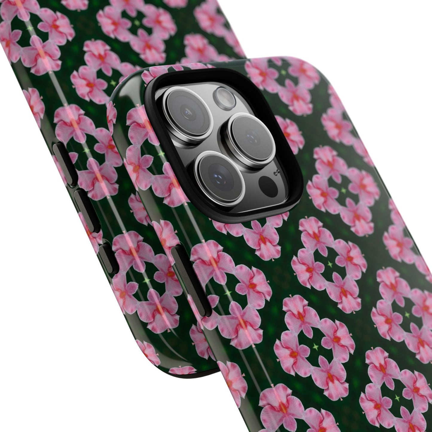 Tough Cases - Floral Phone Case, Stylish Protective Cover for Women, Gift Idea for Birthdays, Unique Floral Design, Trendy Tech Accessory