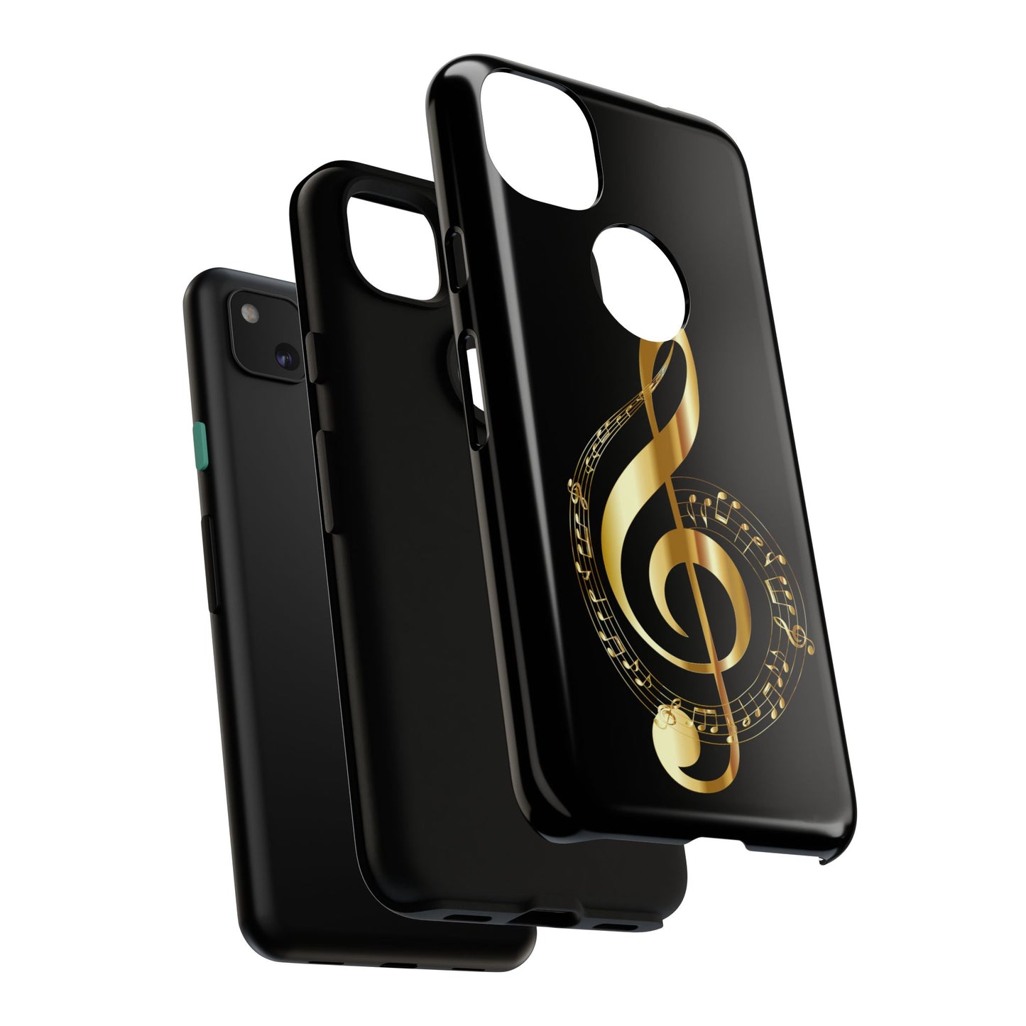Tough Cases black gold musical Note