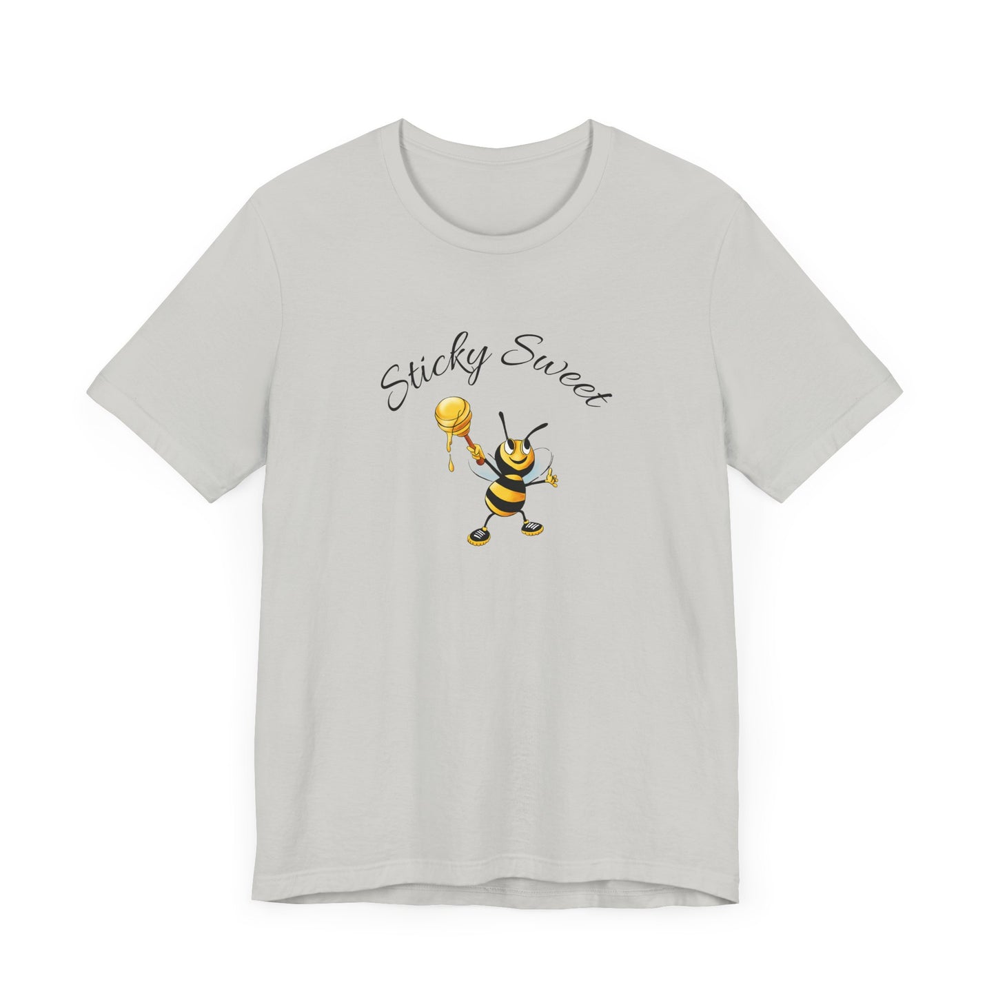 Sticky Sweet Bee Unisex Tee, Cute Bee T-Shirt, Honey Lover Gift