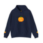 Halloween Pumpkin Hoodie with 'Happy Halloween' Design, Cozy Unisex Sweatshirt for Fall Celebrations, Perfect for Halloween Parties, [...]
