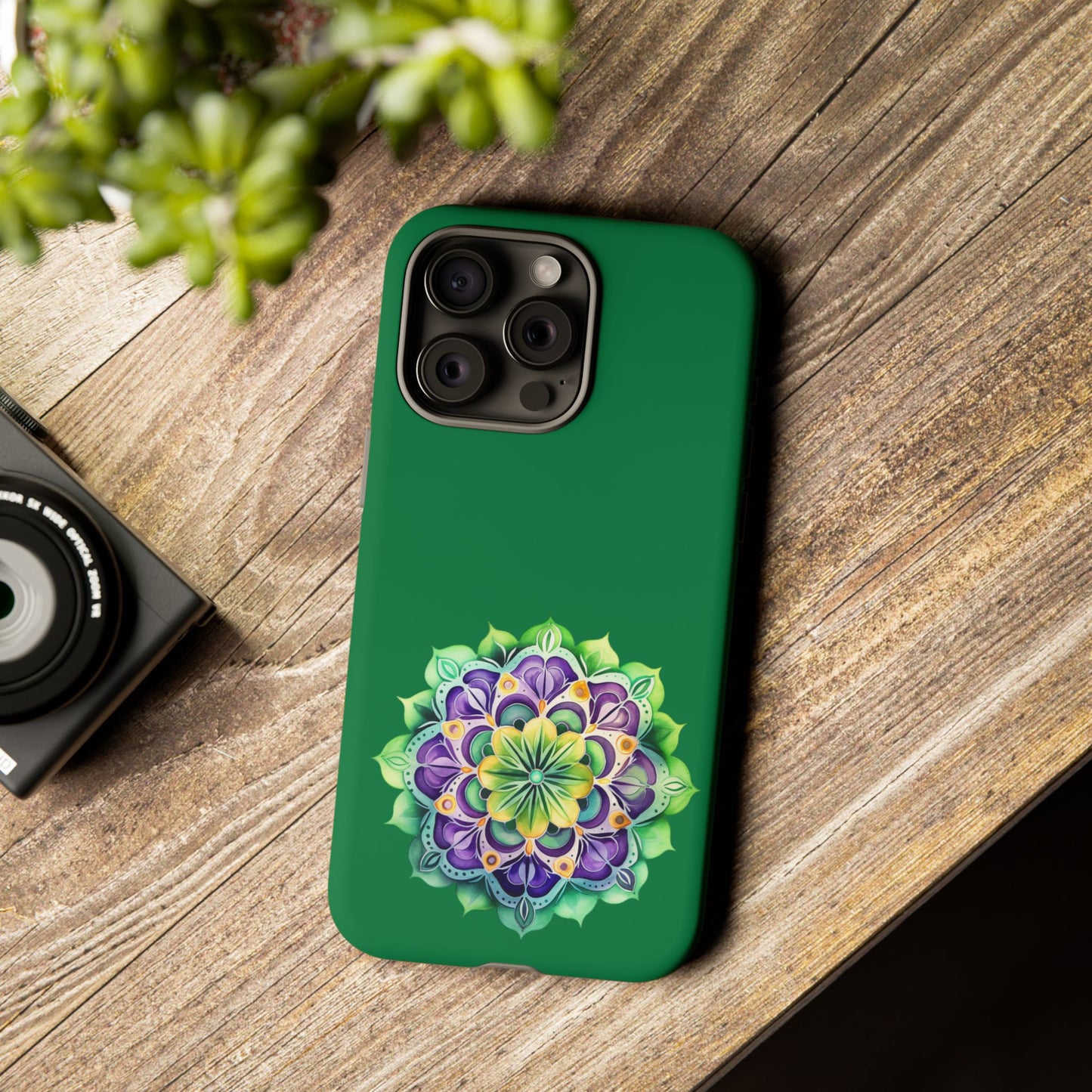Colorful Mandala Phone Case, Tough Cases for Creatives, Unique Phone Accessories, Perfect Gift for Art Lovers, Eco-Friendly Design, [...]