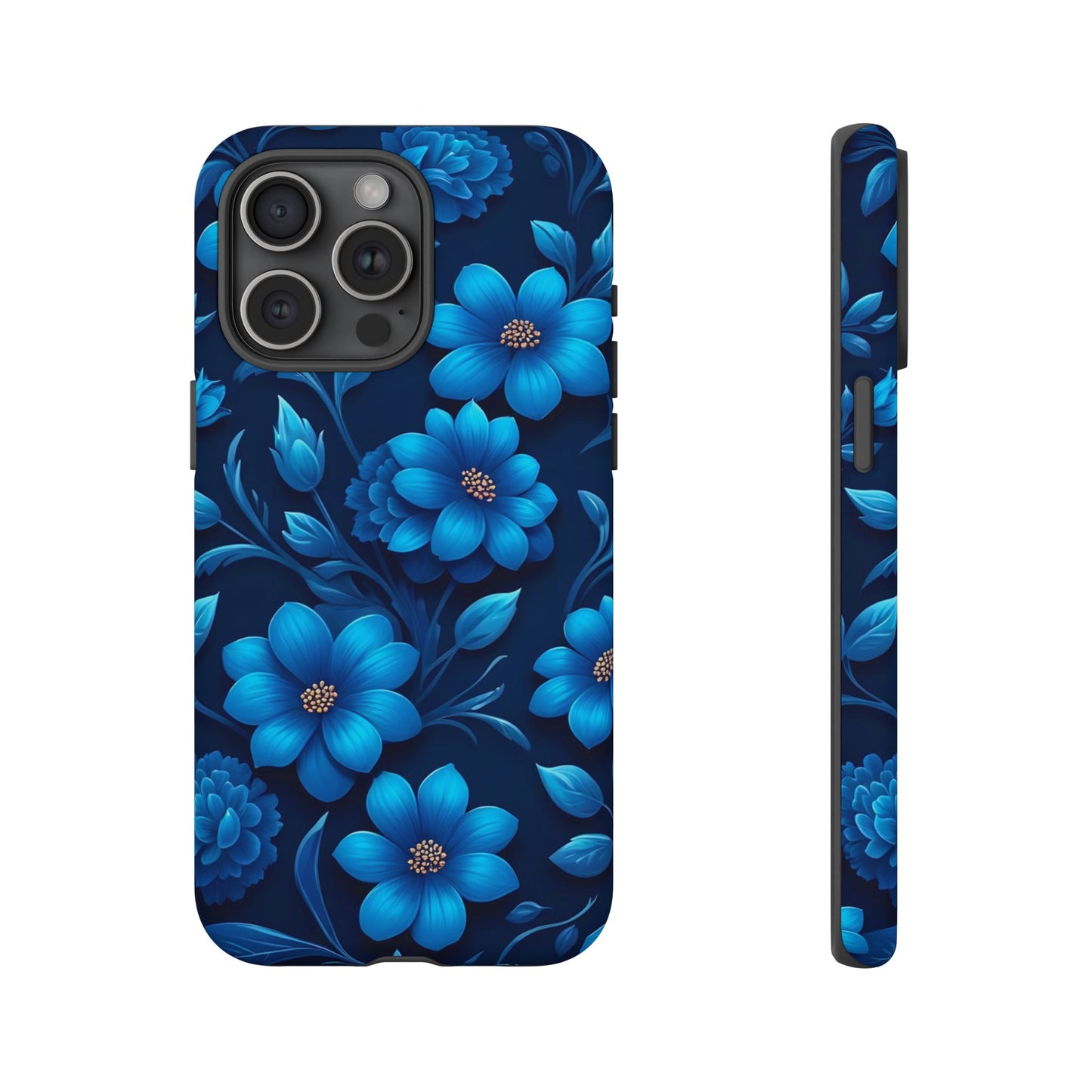 Tough Cases: Floral iPhone Case, Vibrant Phone Cover, Flower Patterned Case, Protective Floral Design, Spring Gift Idea