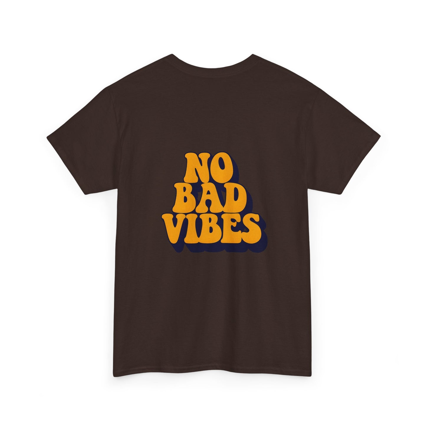 Good Vibes Only Unisex Heavy Cotton Tee, Casual Tee, Positive Message Shirt, Summer Fashion, Gift for Friends, Outdoor Wear