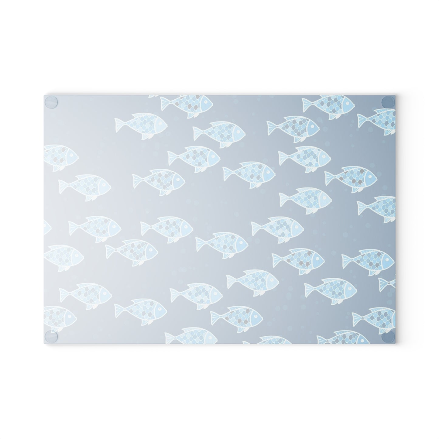 Underwater Fish Glass Cutting Board, Unique Kitchen Decor, Gifts for Chefs, Beach House Accessory, Summer Party Essentials