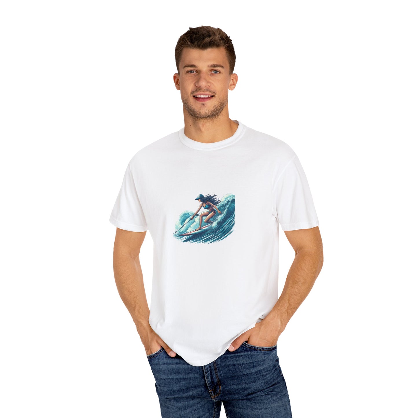 California Surf Style T-Shirt, Unisex Beach Tee, Vintage California Graphic Shirt, Summer Casual Wear, Surfing Enthusiasts Apparel