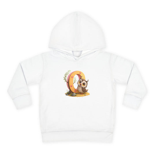 Adorable Toddler Owl Pullover Fleece Hoodie, Cute Kids Hoodie, Owl Design, Cozy Toddler Apparel, Perfect for Gifts and Playtime