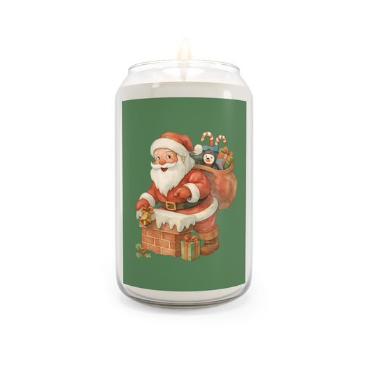 Santa's Workshop Scented Candle | Holiday Aromatherapy, Home Decor, Gift for Christmas, Festive Candle, Holiday Relaxation