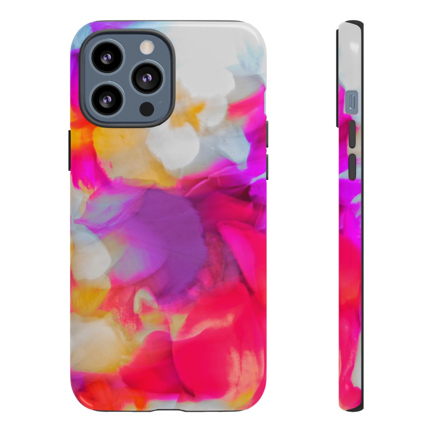 Floral Phone Case: Stylish Art for Your Device, Tough Cases, Gift for Her, Flower Print, Trendy Accessories, Phone Protection