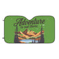 Car Sun Shade — "Adventure Is Out There" Mountain Scenic Windshield Cover