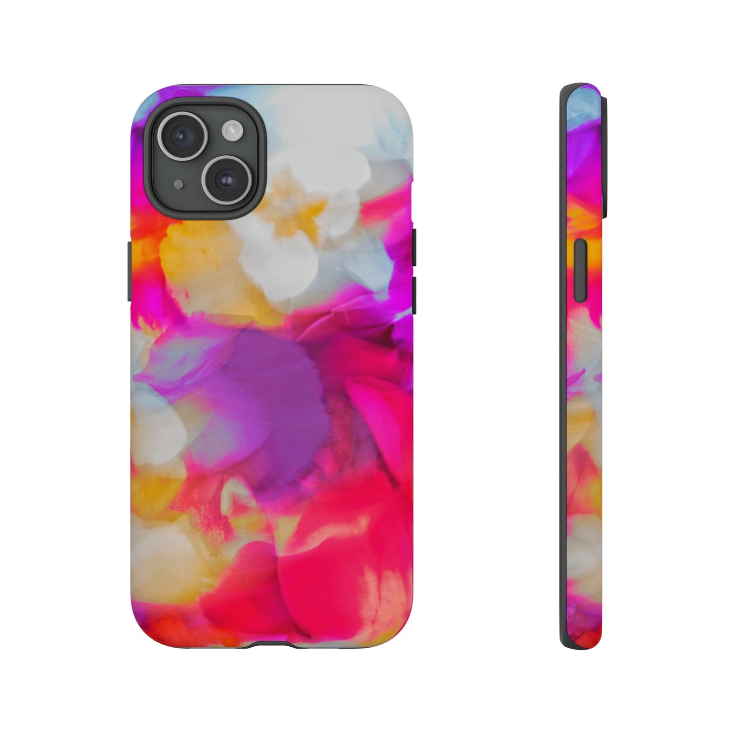Floral Phone Case: Stylish Art for Your Device, Tough Cases, Gift for Her, Flower Print, Trendy Accessories, Phone Protection
