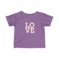 Infant Love Tee, Cute Baby Shirt, Toddler Love T-Shirt, Baby Gift, Playdate Outfit, Nursery Decor