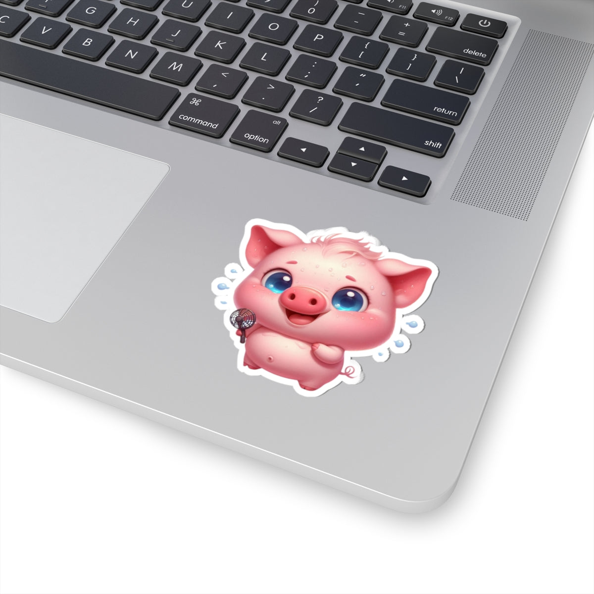 Cute Piglet Kiss-Cut Stickers, Decorative Stickers for Scrapbooking, Laptop Decals, Cute Gifts, Nursery Decor