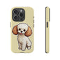 Cute Dog Phone Case, Pet Lover Gift, Custom Phone Cover, Cartoon Dog Case, Durable Phone Accessory