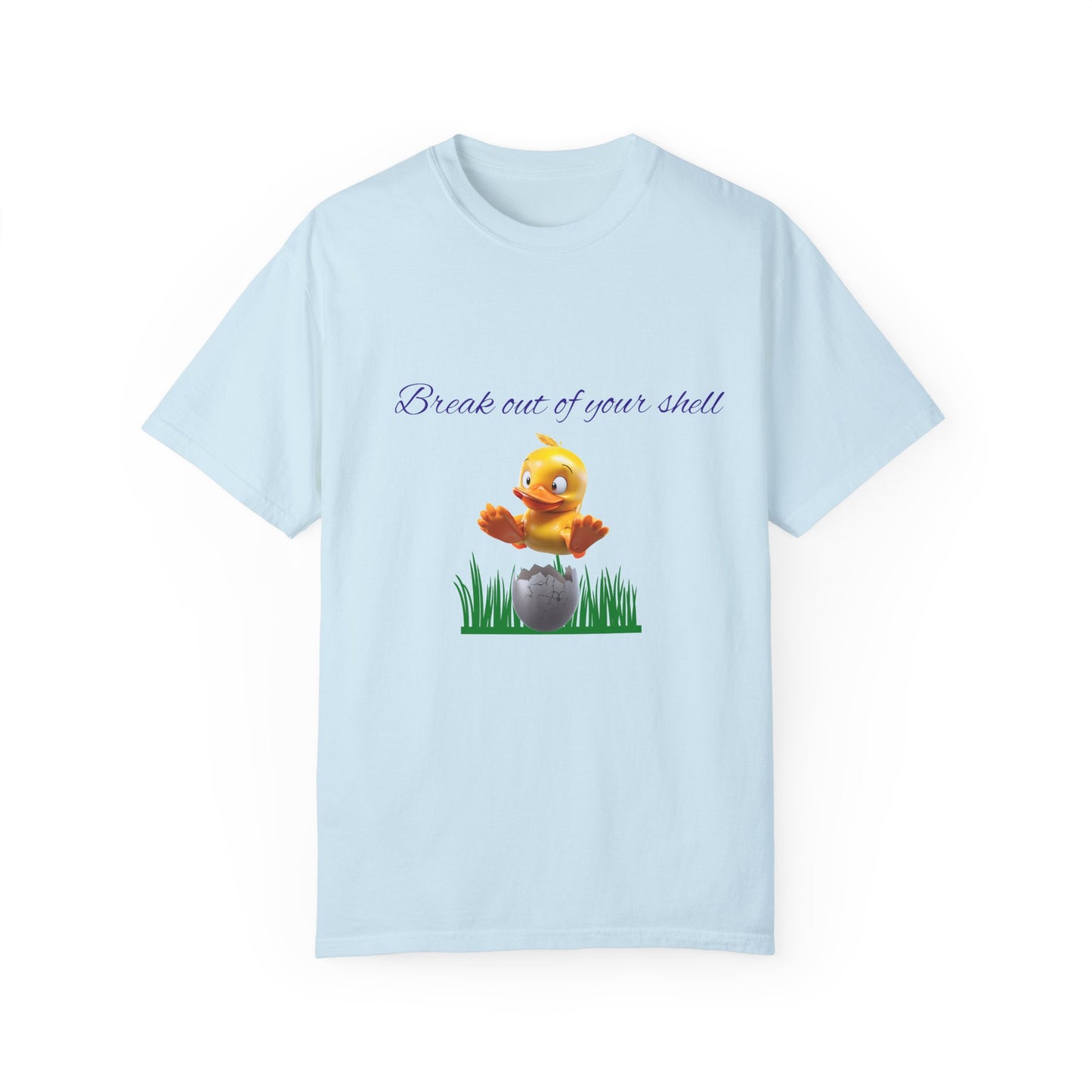 Egg-citing Garment-Dyed T-shirt: Perfect for Easter, Spring Celebrations