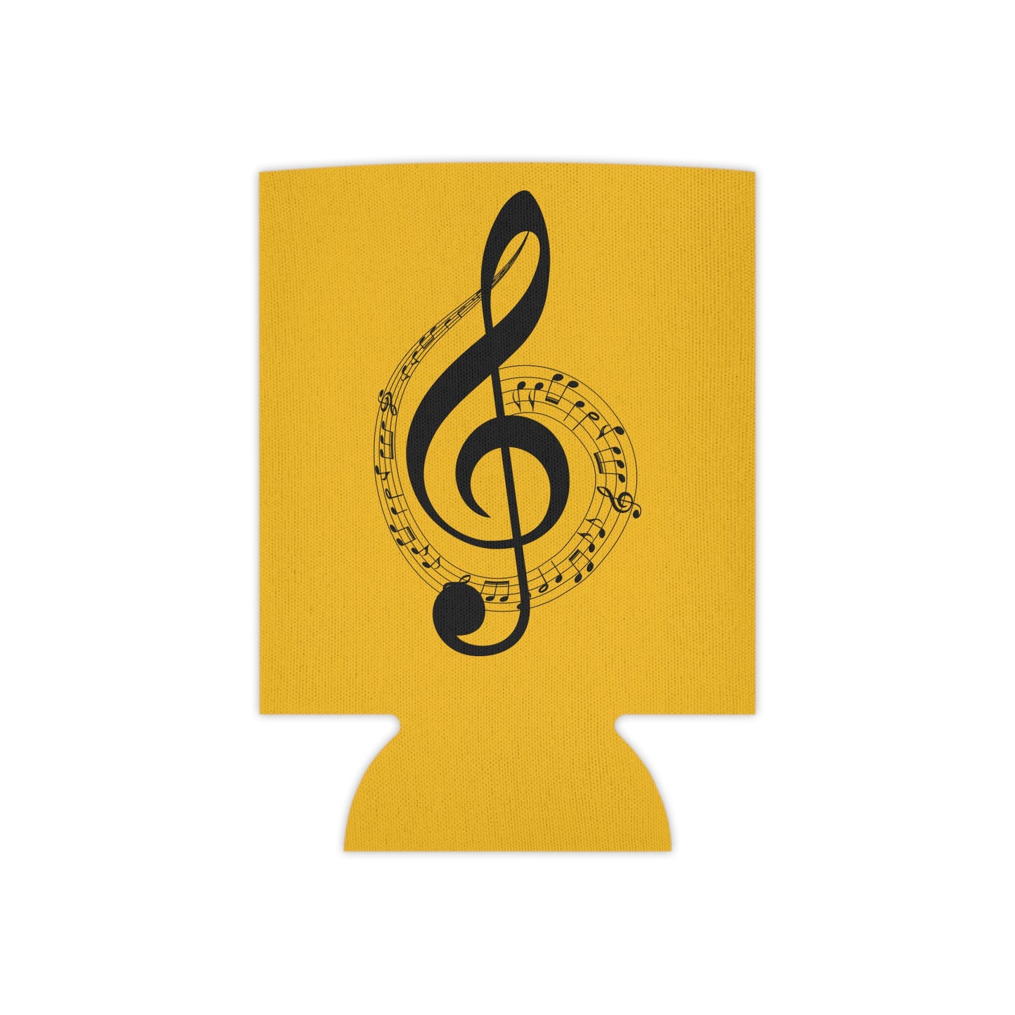 Musical Notes Can Cooler, Summer Fun Drink Holder, Perfect for Parties, Gifts for Musicians, Music Lover's Accessory