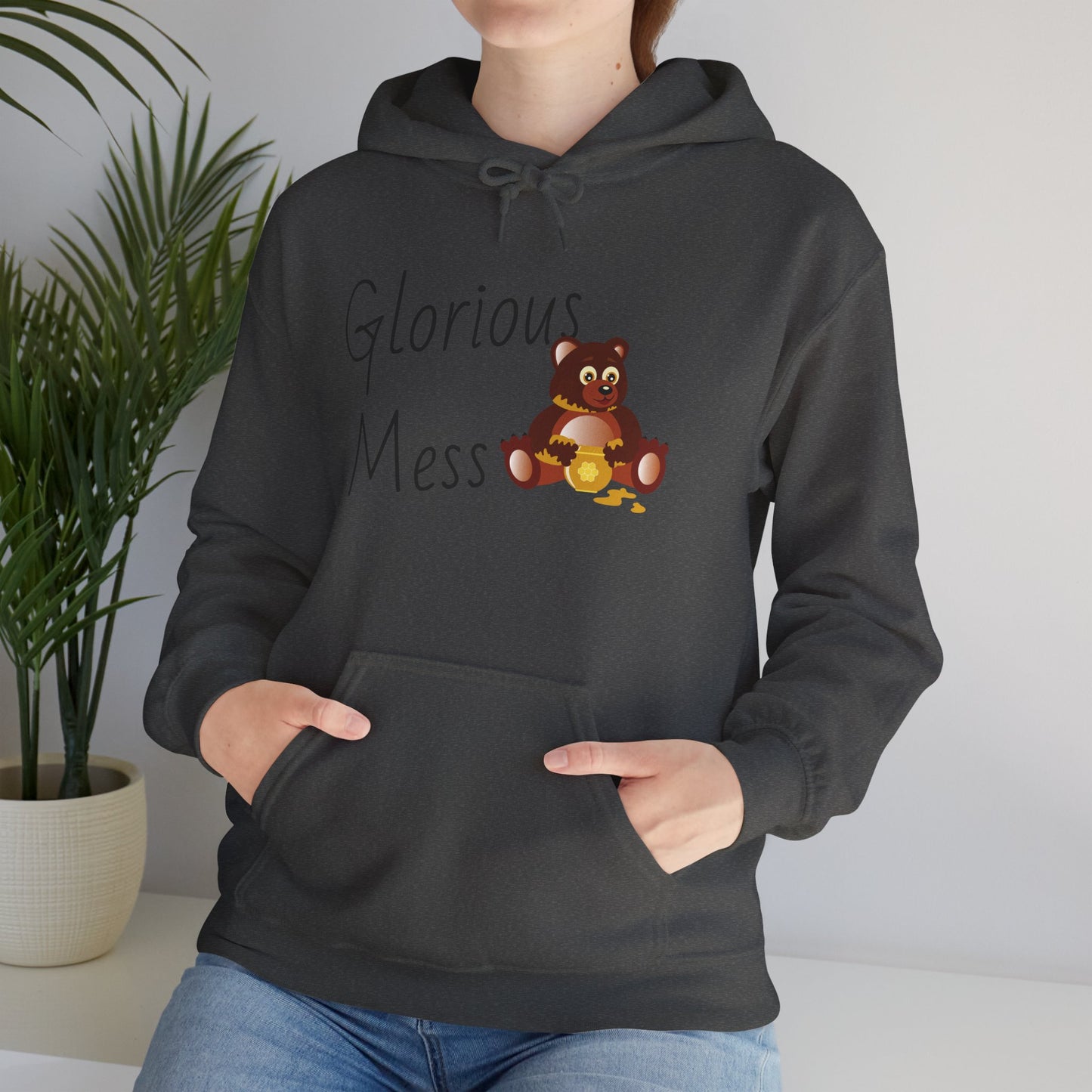 Glorious Mess Hoodie | Cute Bear Sweatshirt | Cozy Unisex Pullover for All Seasons | Perfect Gift for Friends & Birthdays | Funny [...]