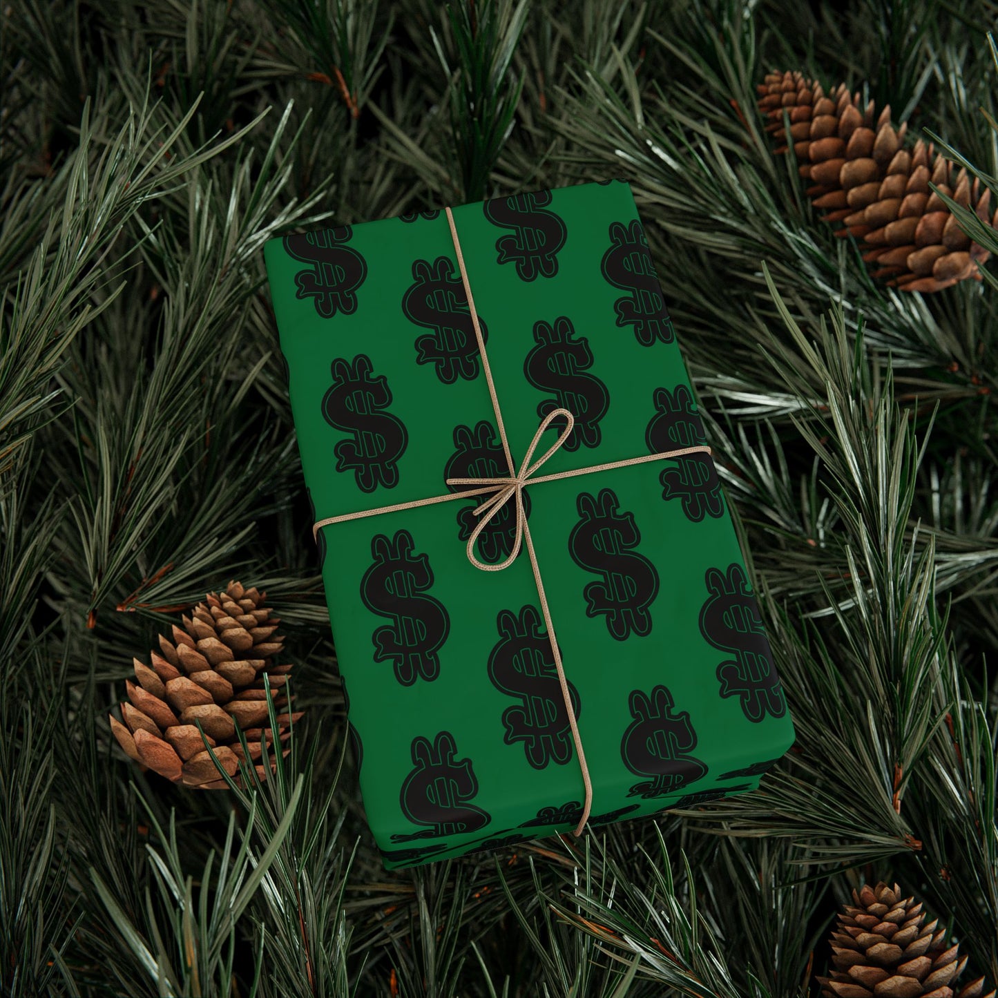 Money-Themed Wrapping Paper, Fun Gift Wrap for Birthdays, Holidays, Eco-Friendly Gift Packaging, Unique Patterned Gift Wrap