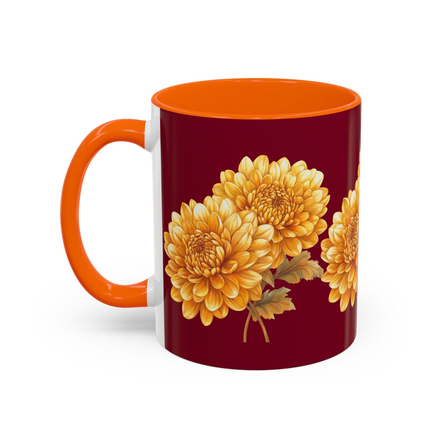 Beautiful Floral Accent Coffee Mug | Perfect Gift for Flower Lovers, Home Decor, Cozy Vibes, Mother’s Day, and Birthdays