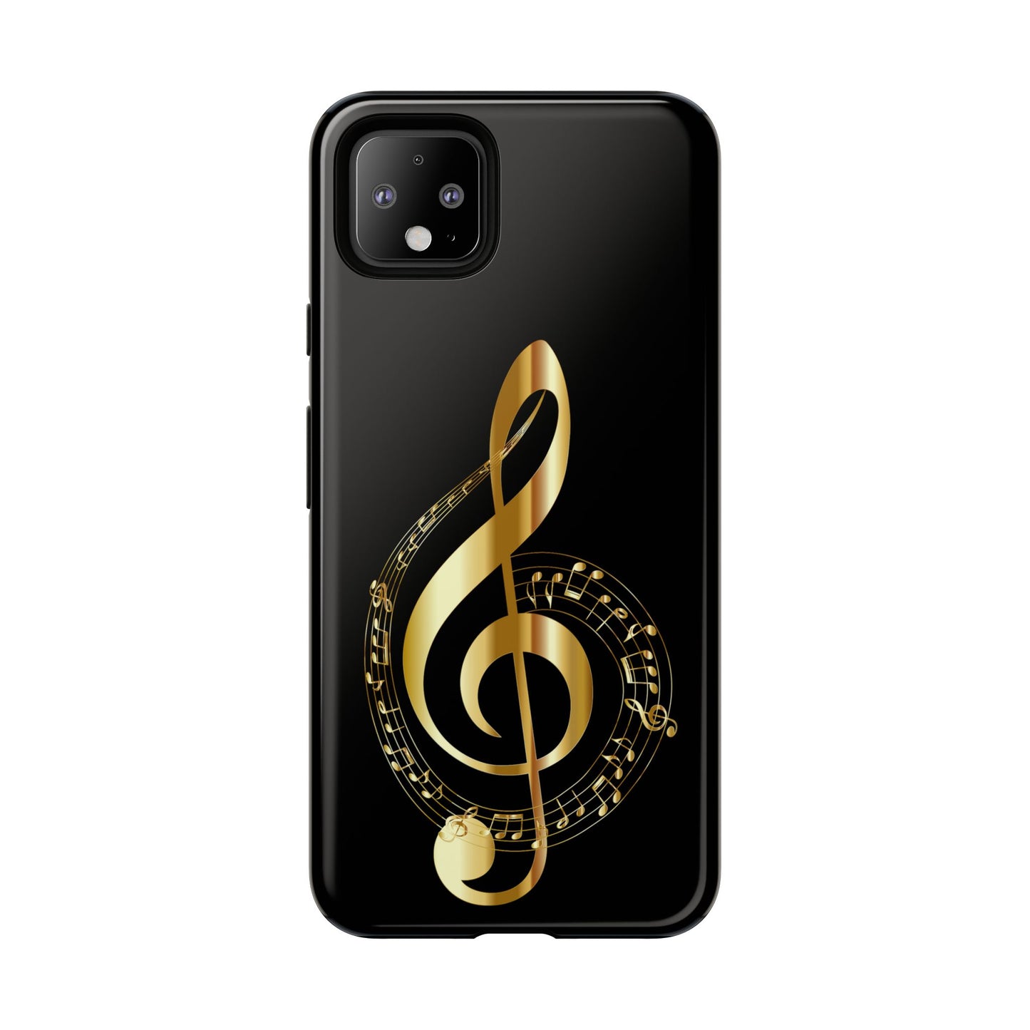 Tough Cases black gold musical Note