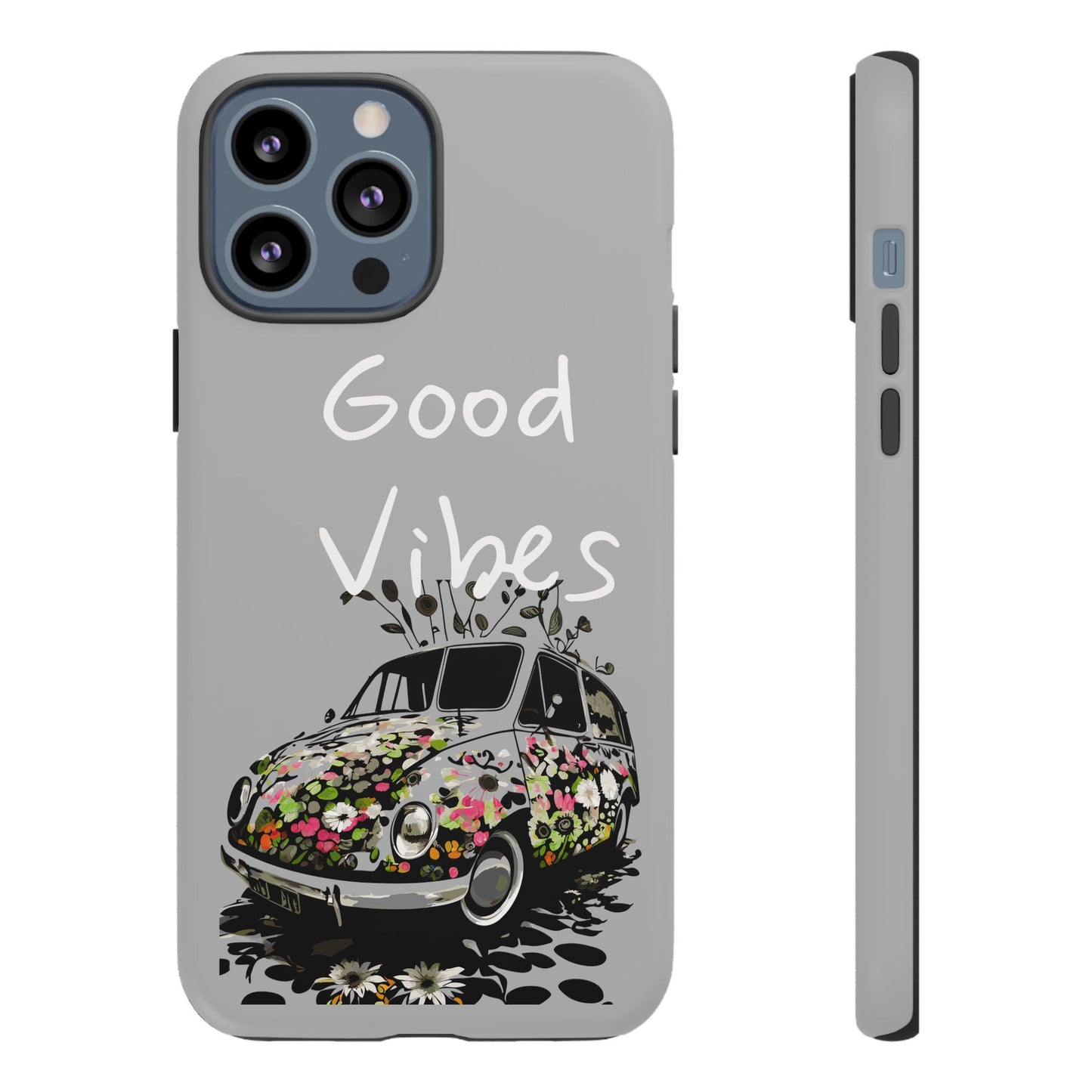Floral Phone Case | Good Vibes, Phone Accessories, Gift for Her, Trendy Tech, Summer Vibes, Birthday Gift