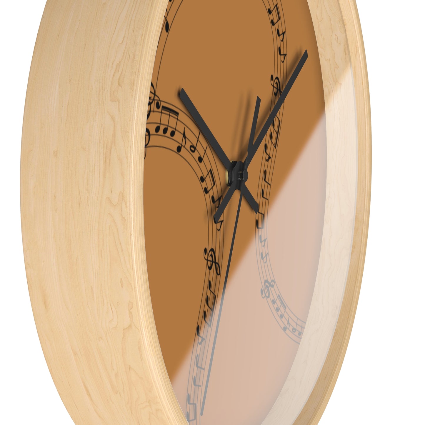 Musical Notes Wall Clock, Perfect for Music Lovers, Home Decor