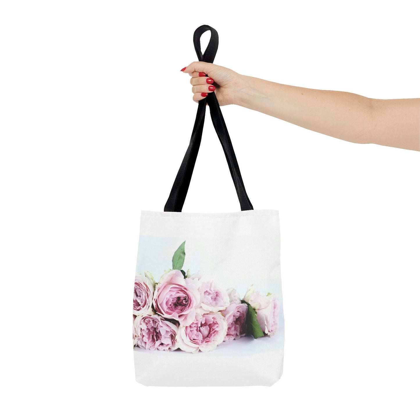 Floral Tote Bag, Elegant Rose Design