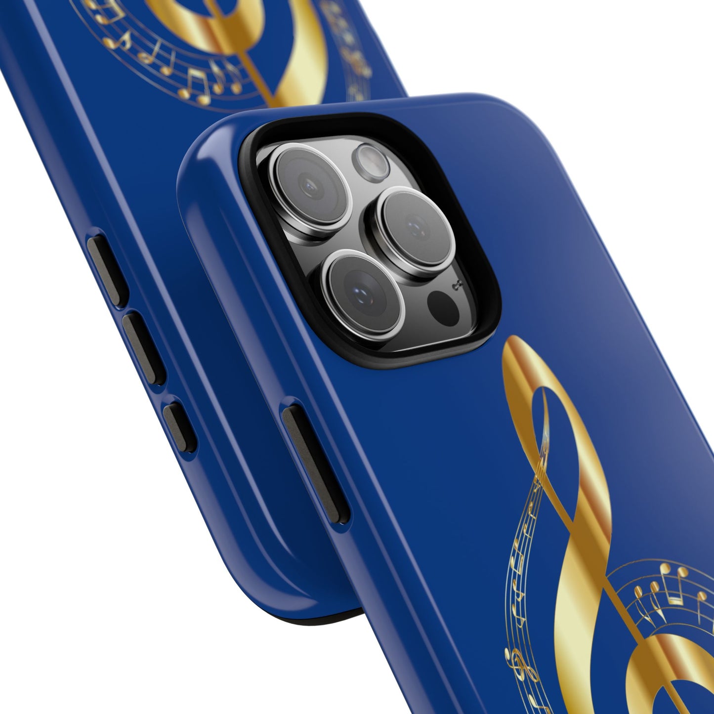 Tough Cases Blue and Gold Musical Note