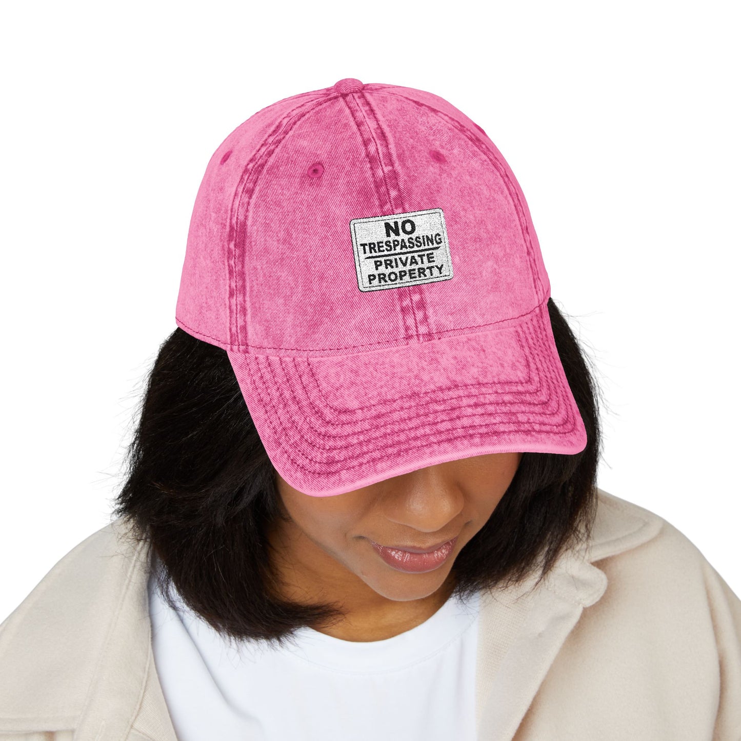 Vintage Cap (Embroidery) - Private Property