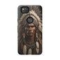 Native American Art Phone Case, Strong Culture Design, Unique Gift for Him or Her, Tough Cases, Customizable Protector, Tribal Style