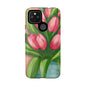 Floral Phone Case with Vibrant Tulips - Tough Cases for Garden Lovers, Spring Gifts, Nature Enthusiasts, Unique Gadget Accessories, [...]