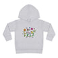 Toddler Fleece Hoodie - 'Be Kind' Floral Design, Cozy Kids Pullover, Cute Gift for Toddlers, Everyday Wear, Spring Outfit