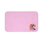 Elegant Pink Floral Bath Mat, Soft Bathroom Rug, Rose Decor for Home, Eco-Friendly Mat, Gift for Her, Wedding or Housewarming