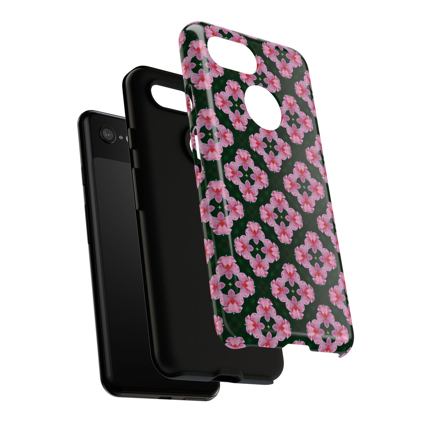 Tough Cases - Floral Phone Case, Stylish Protective Cover for Women, Gift Idea for Birthdays, Unique Floral Design, Trendy Tech Accessory