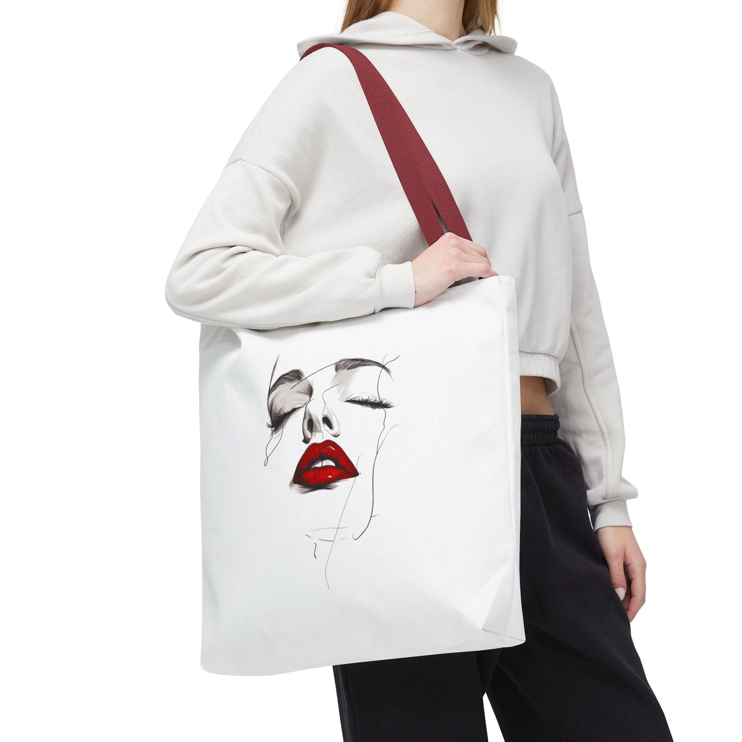 Chic Art Tote Bag, Fashion Tote, Stylish Handbag, Unique Gift, Art Lover’s Bag, Everyday Essentials, Casual Accessory