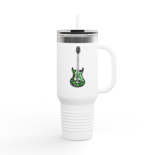 Rockin' Insulated Travel Mug, 40oz - Perfect for Concerts, Road Trips, Gifts for Musicians, Guitar Lovers, Eco-Friendly Coffee Cups