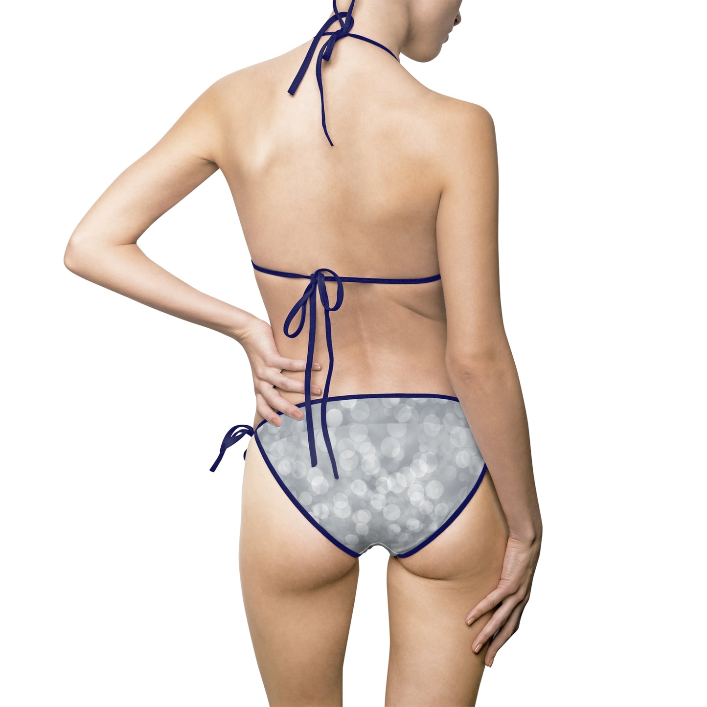 Polka Dot Women's Bikini Swimsuit - Perfect for Summer, Pool Parties, Beach Days, and Vacation Fun
