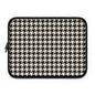 Chic Houndstooth Laptop Sleeve, Modern Tech Case, Stylish Computer Cover, Perfect Gift for Students and Professionals, Trendy Accessories